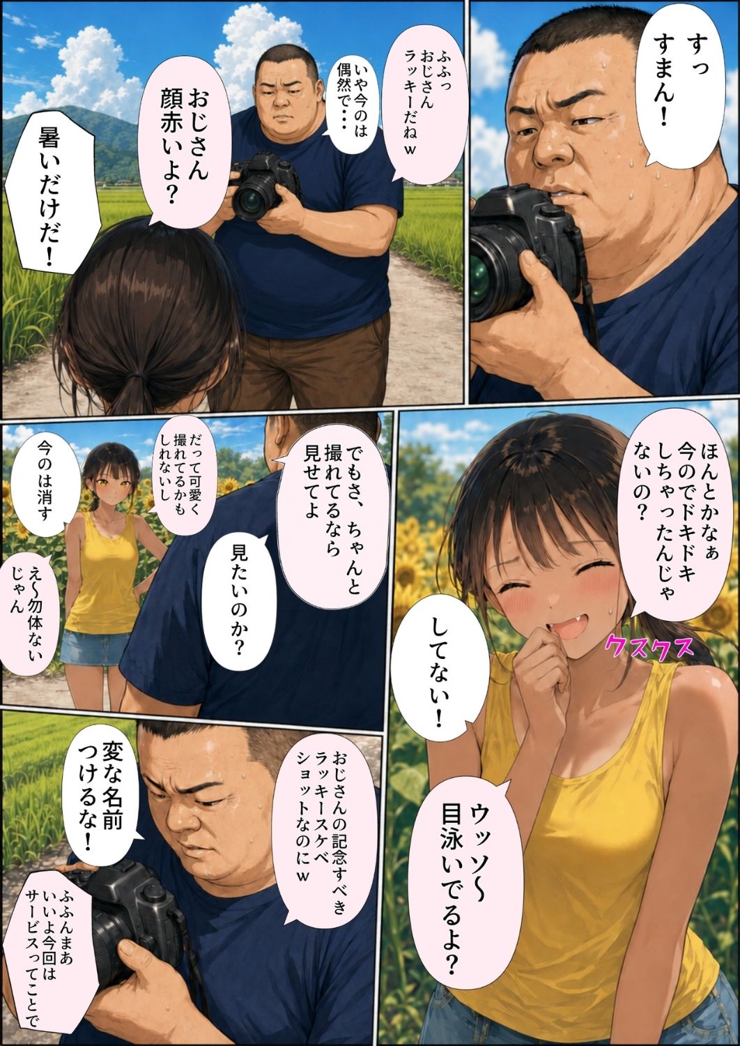 【ヒナと種付け夏休み】田舎に移住したら近所の褐色村娘と汗だくで・・・ サンプル画像5