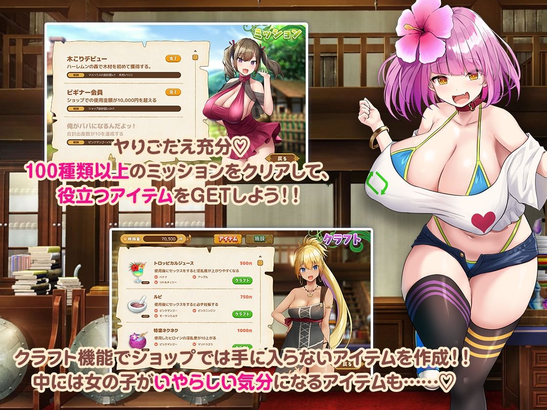 ハーレム島へようこそ！ サンプル画像5
